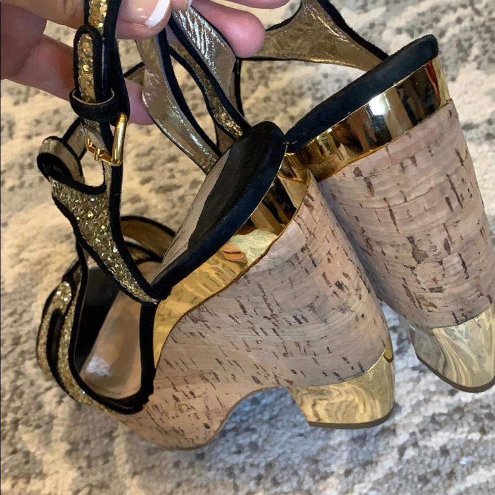 Miu Miu Wedges Size 37 1/2. Good Condition. - image 5